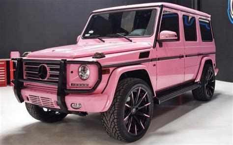 trisha paytas pink g wagon